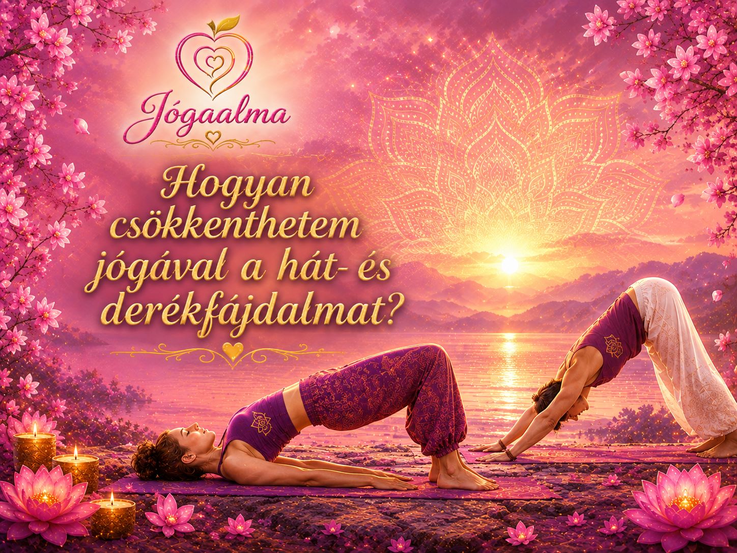 Hogyan csökkenthetem jógával a hát- és derékfájdalmat?